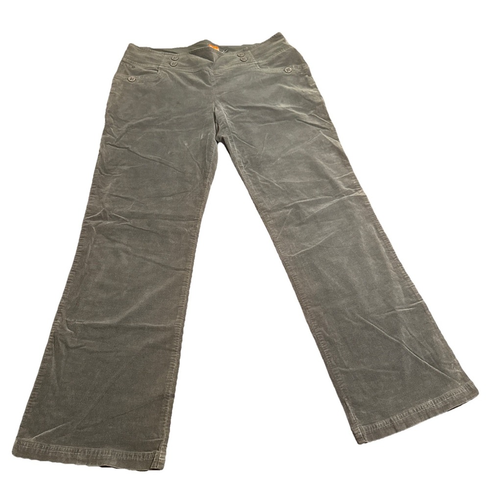 Merrell Women's Size 16‎ Corduroy Pants Gray Casual Outdoor Hiking Straight Leg